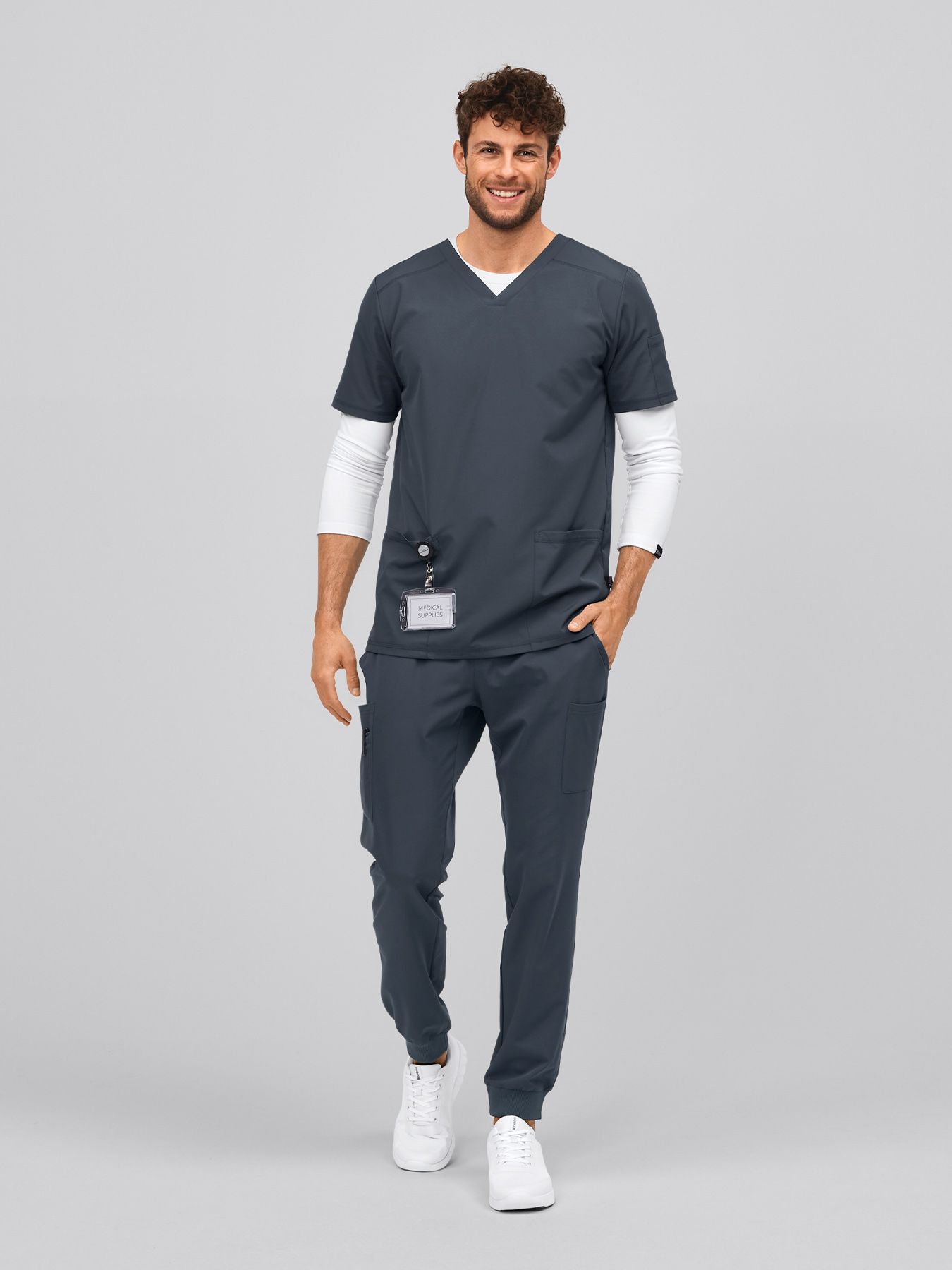 Bluza medyczna z active-stretch ANDREAS