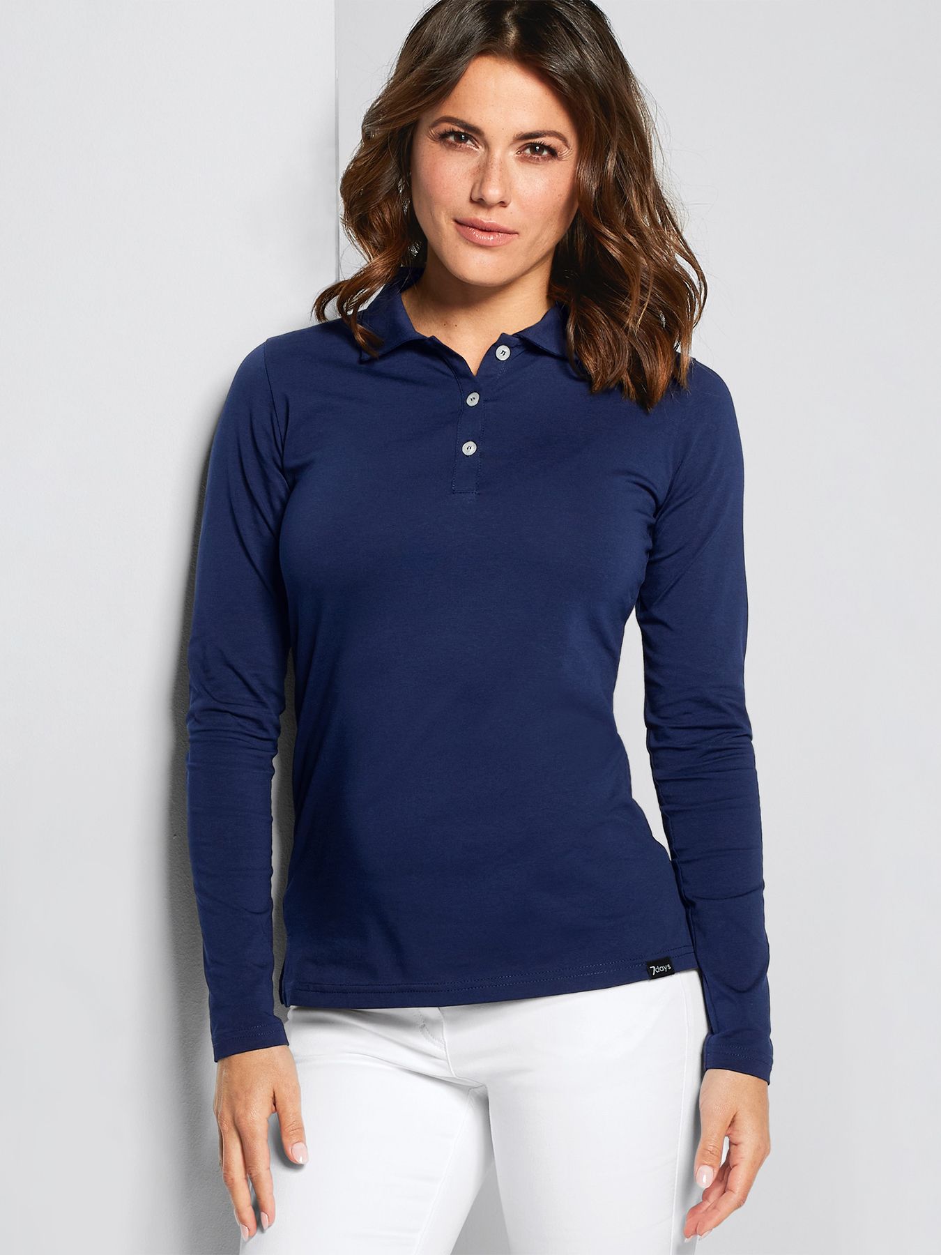 Koszulka polo, single jersey LODI - długi rękaw