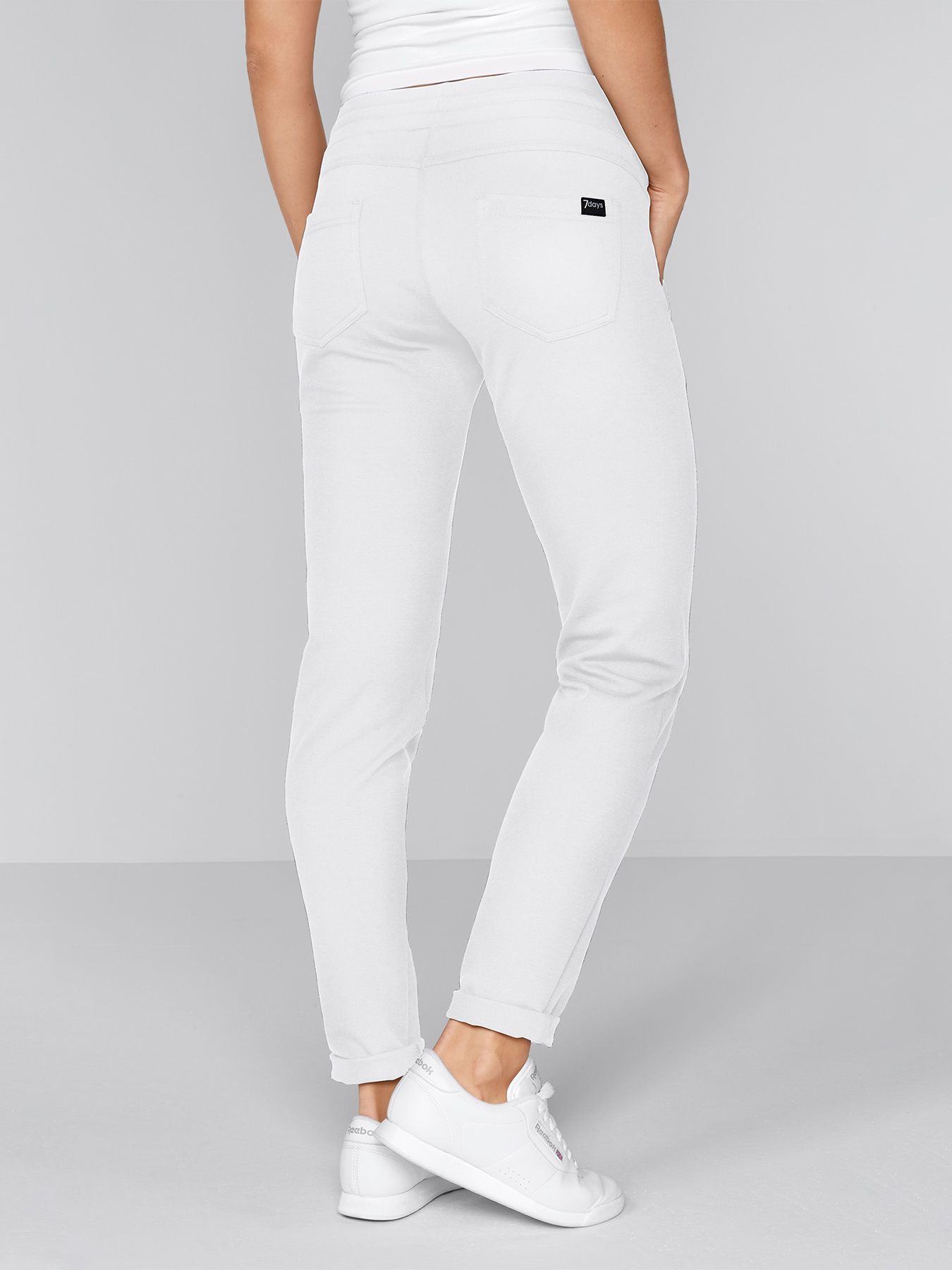 Spodnie z interlock-jersey PETRA 