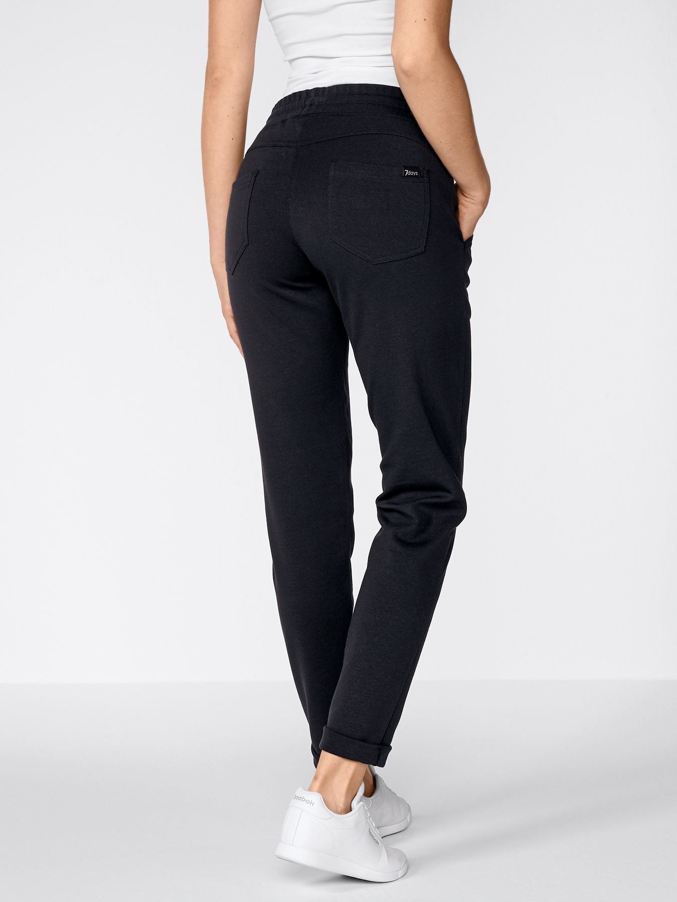 Spodnie z interlock-jersey PETRA 