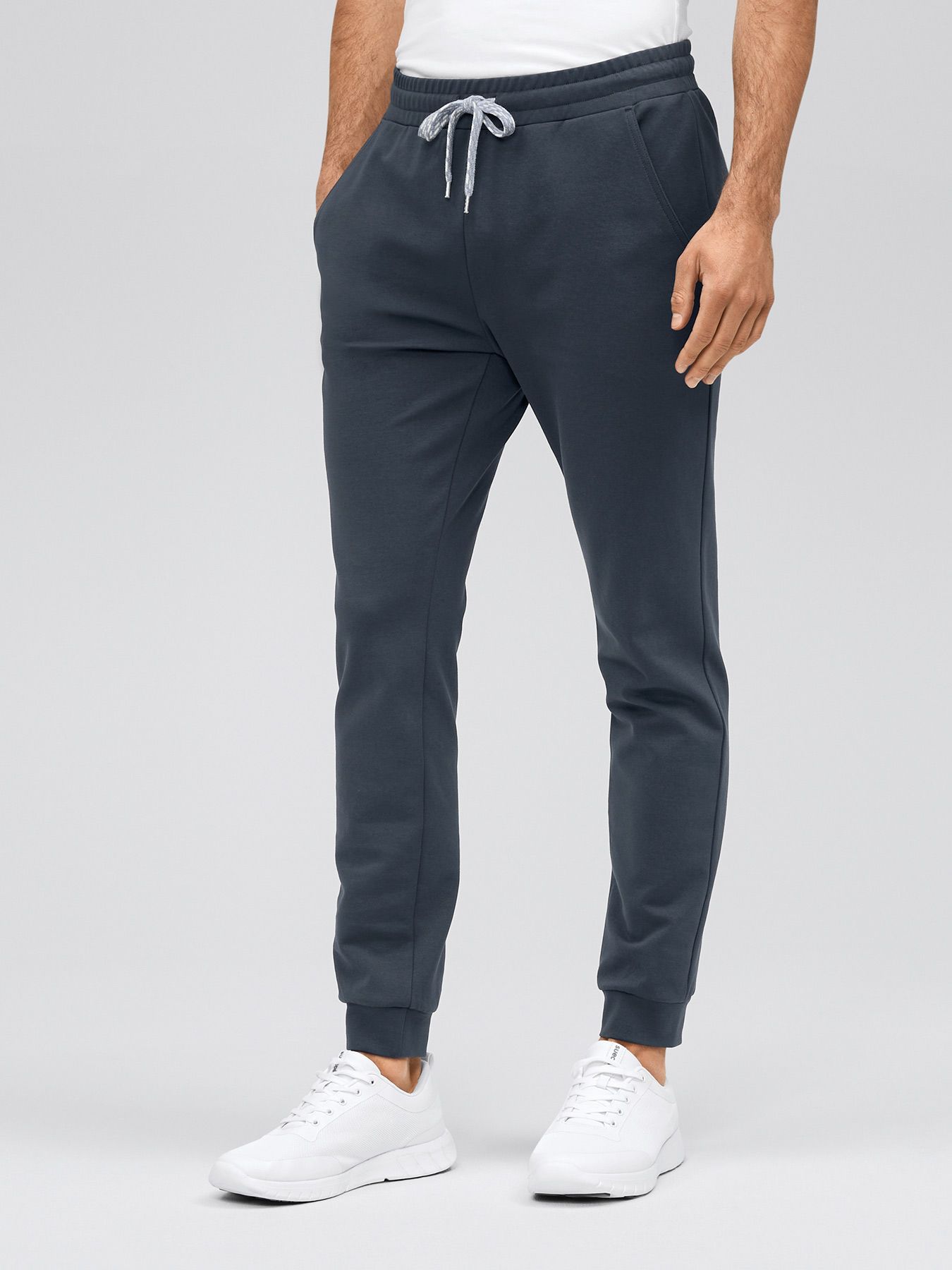 Spodnie z interlock-jersey MELUN