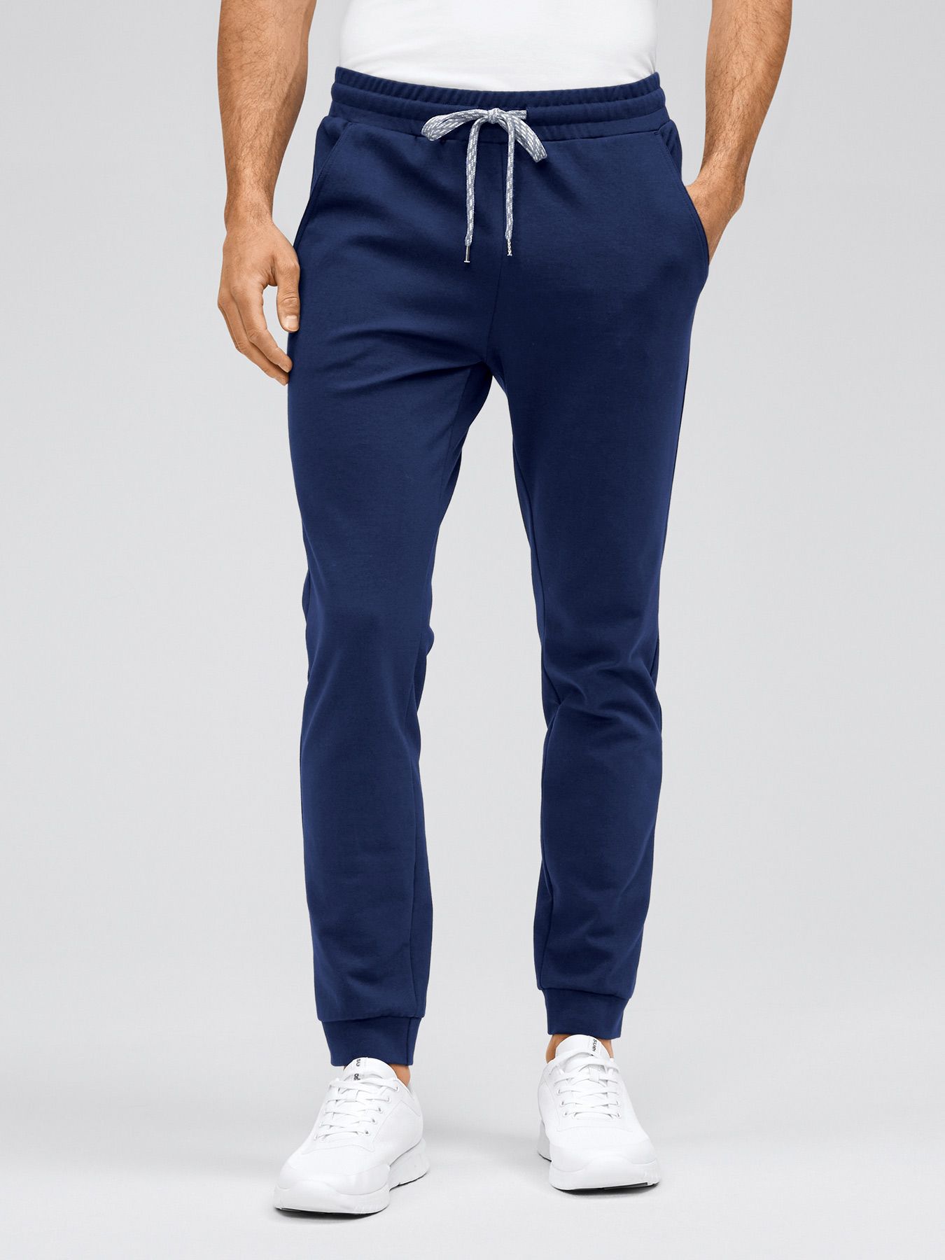 Spodnie z interlock-jersey MELUN