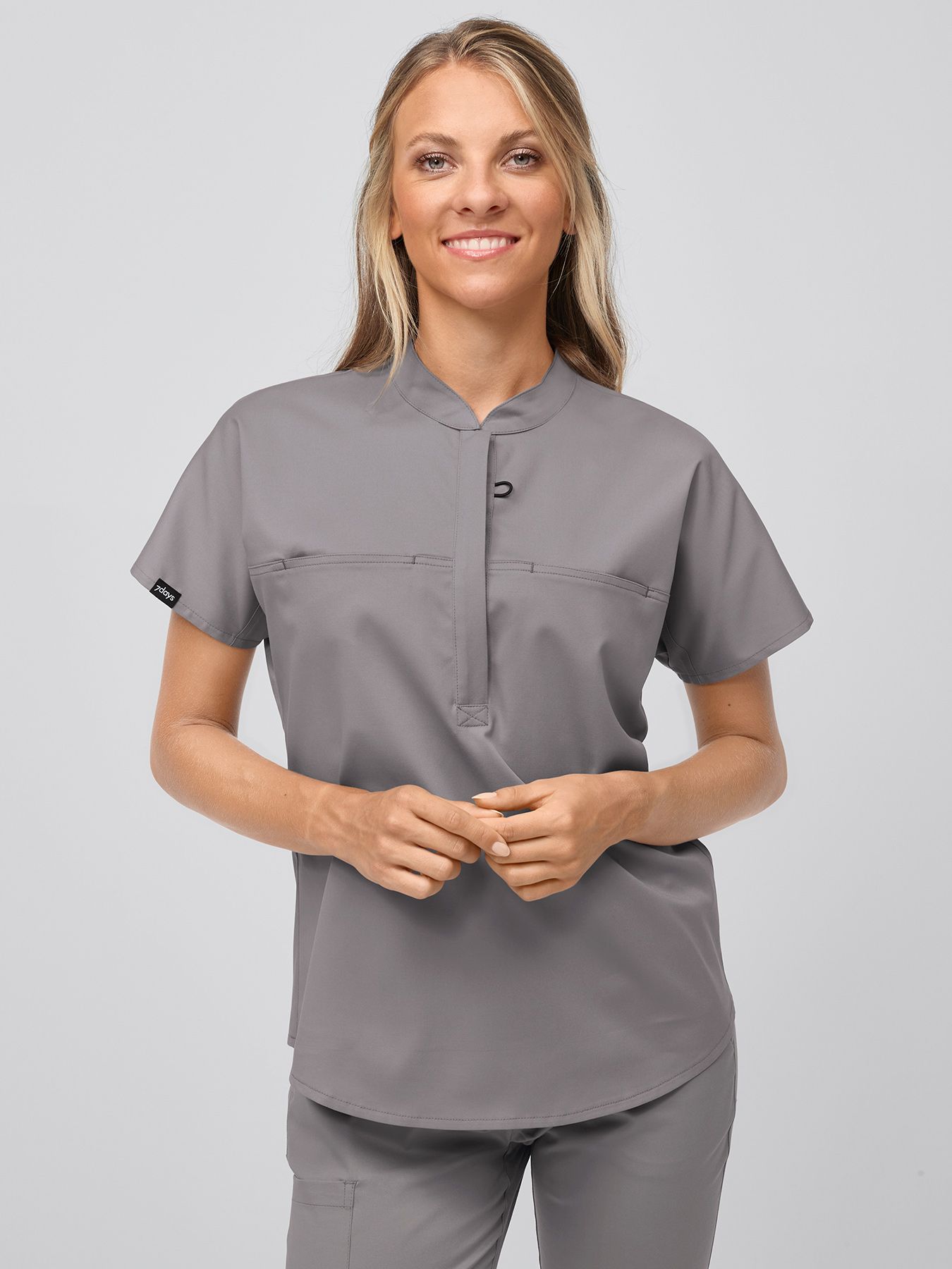 Bluza medyczna elastyczna LONDON z lyocellu (TENCEL™)