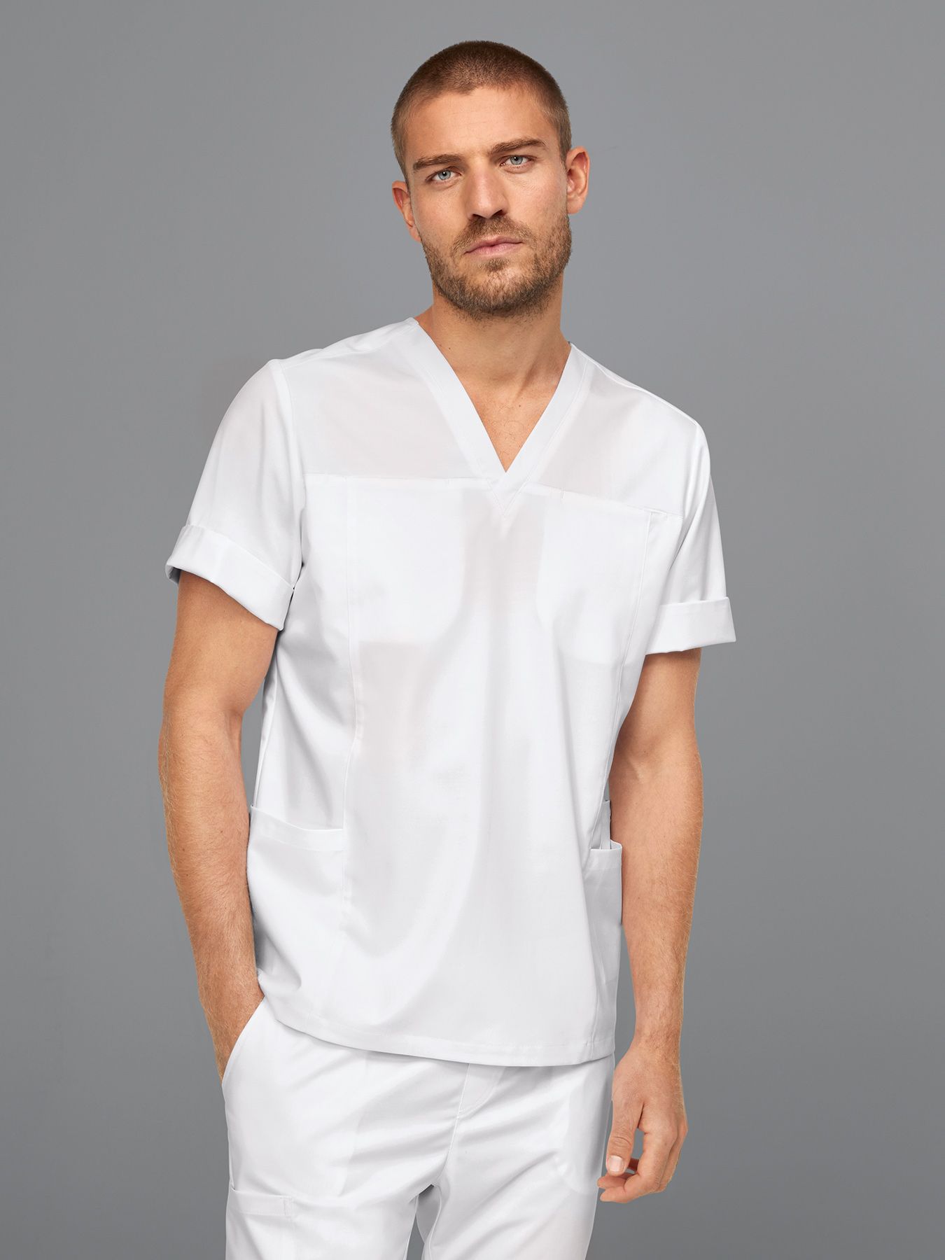 Bluza medyczna męska Selection PHOENIX Lyocell (TENCEL™)