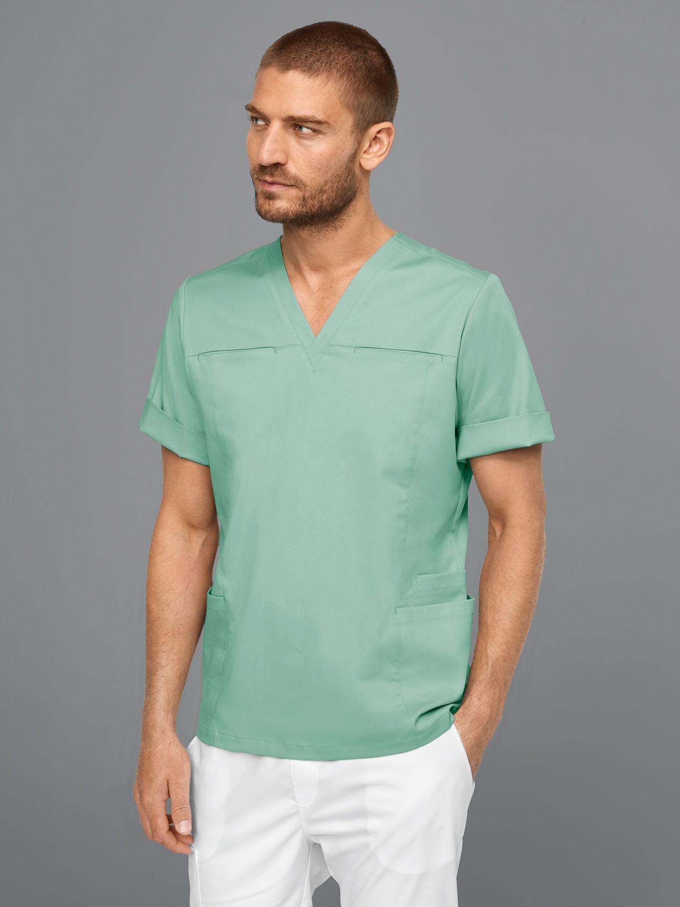 Bluza medyczna męska Selection PHOENIX Lyocell (TENCEL™)