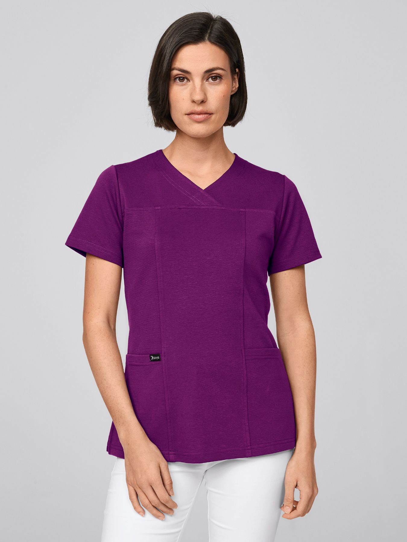 Bluza medyczna z interlock-jersey PAOLA