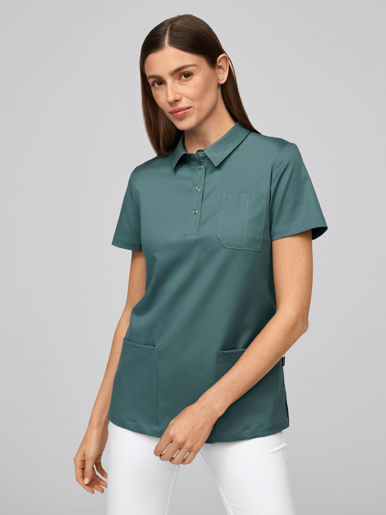 Damska bluza medyczna elastyczna damska LENA Lyocell (TENCEL™)