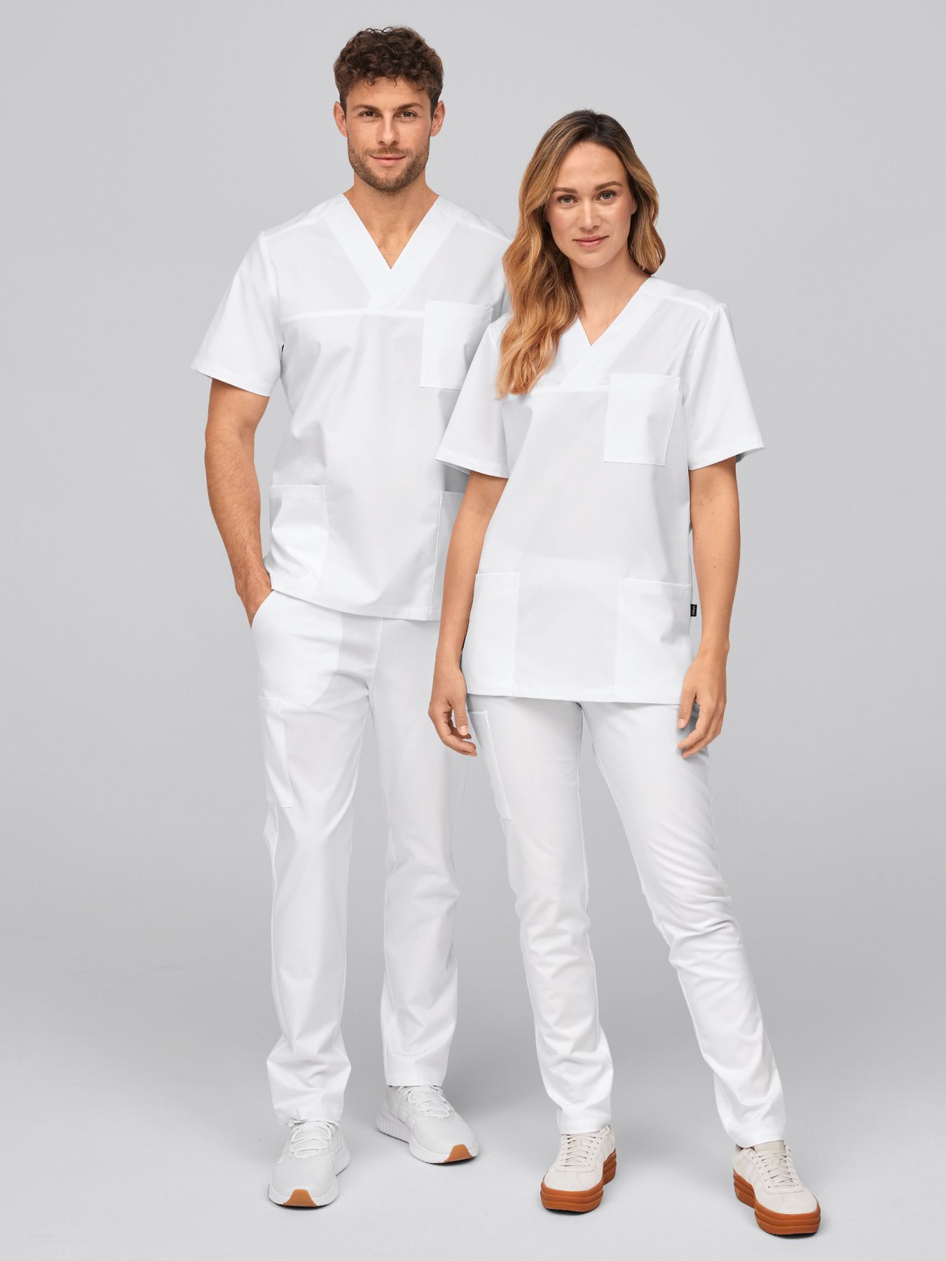 Bluza medyczna unisex CALVI Lyocell (TENCEL™)