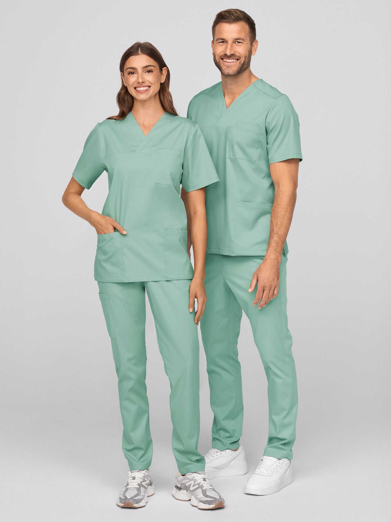 Bluza medyczna unisex CALVI Lyocell (TENCEL™)