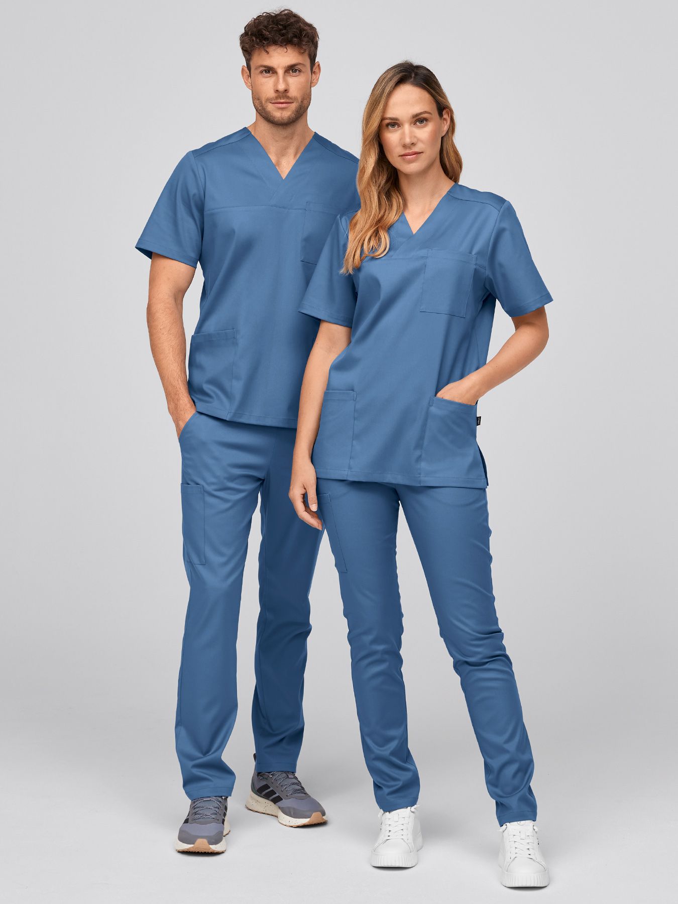 Bluza medyczna unisex CALVI Lyocell (TENCEL™)
