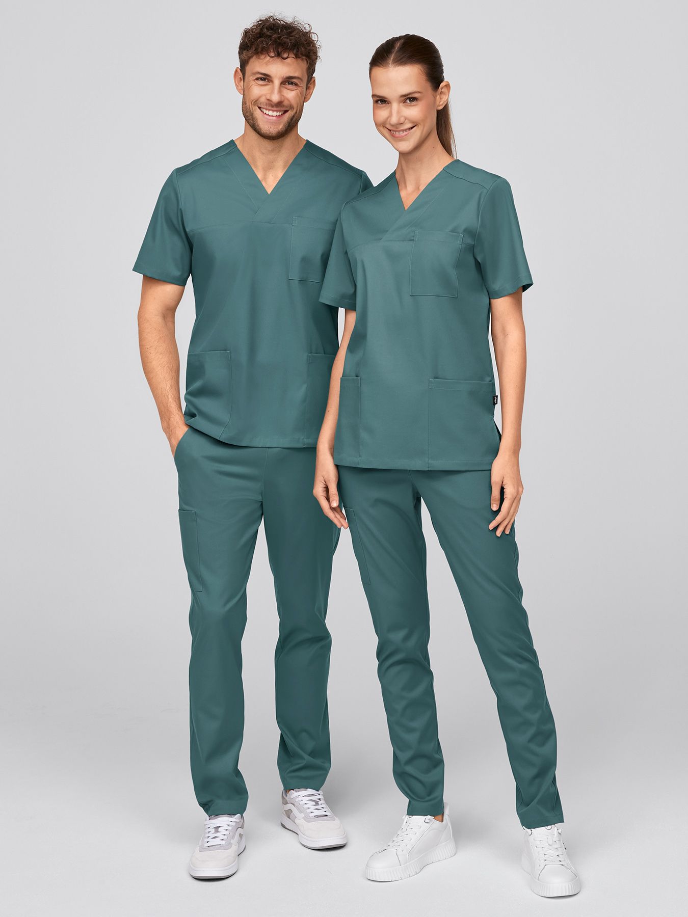 Bluza medyczna unisex CALVI Lyocell (TENCEL™)
