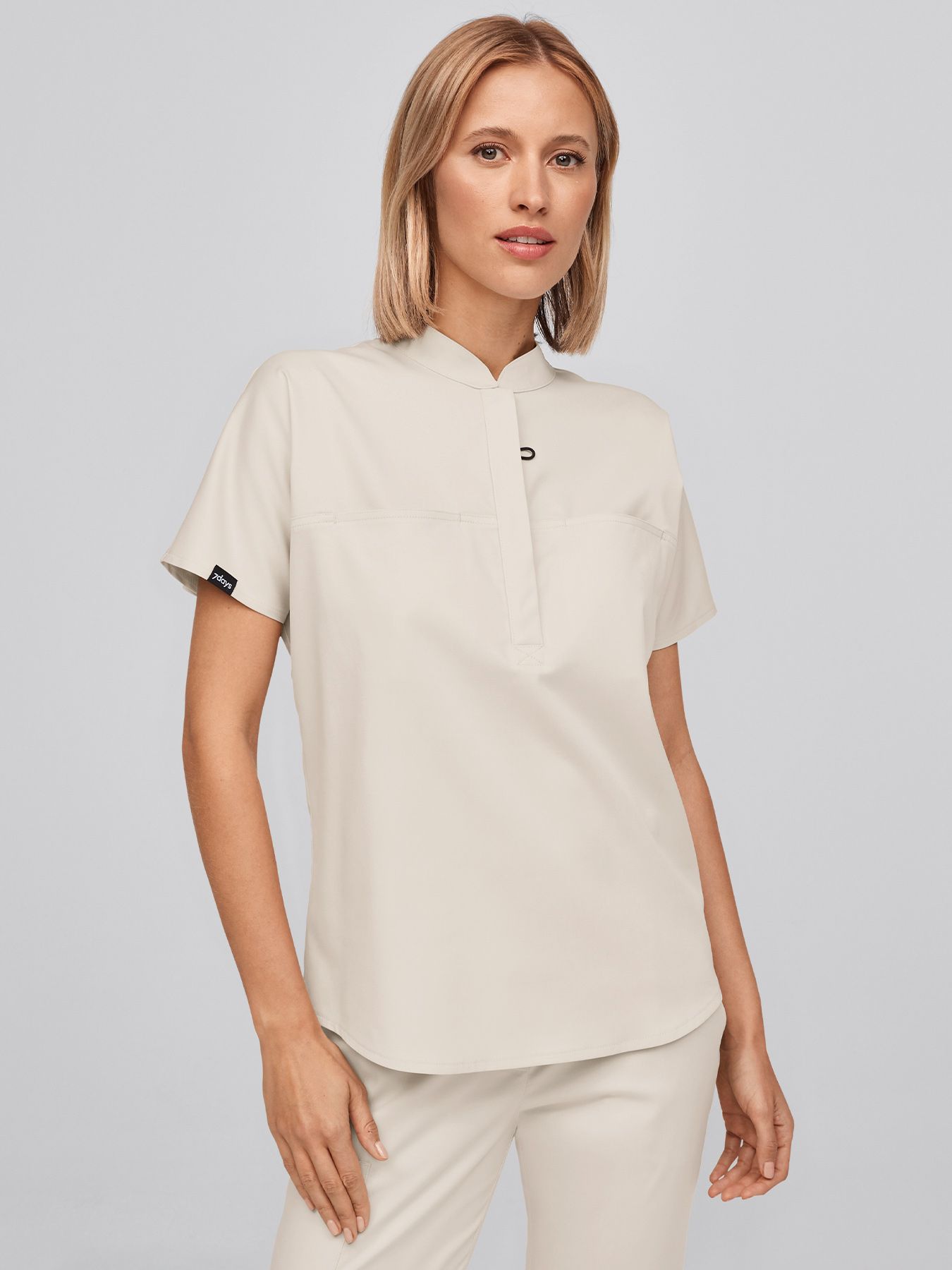 Bluza medyczna elastyczna LONDON z lyocellu (TENCEL™)