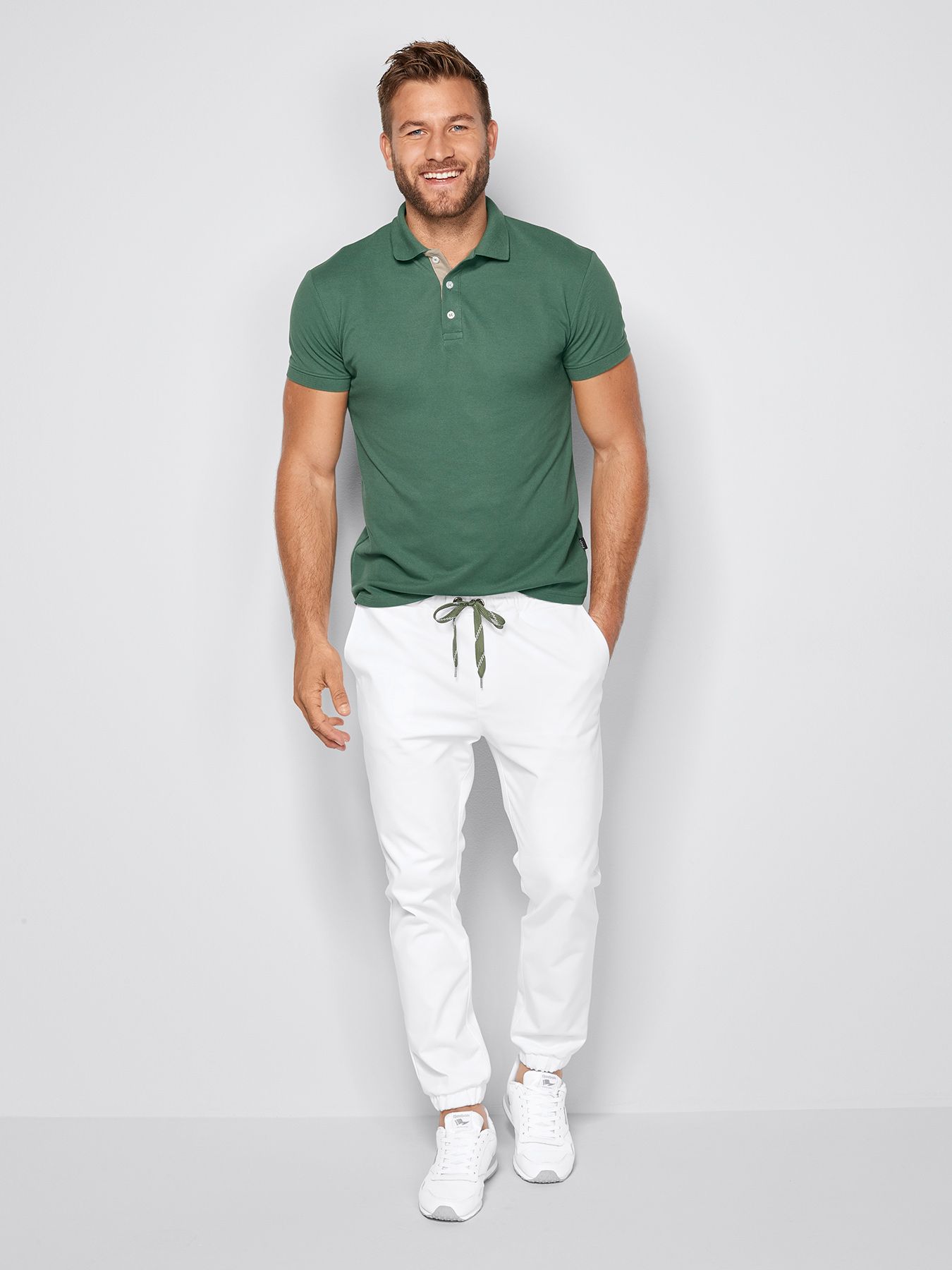 Jeansy BELGRAD w stylu chino