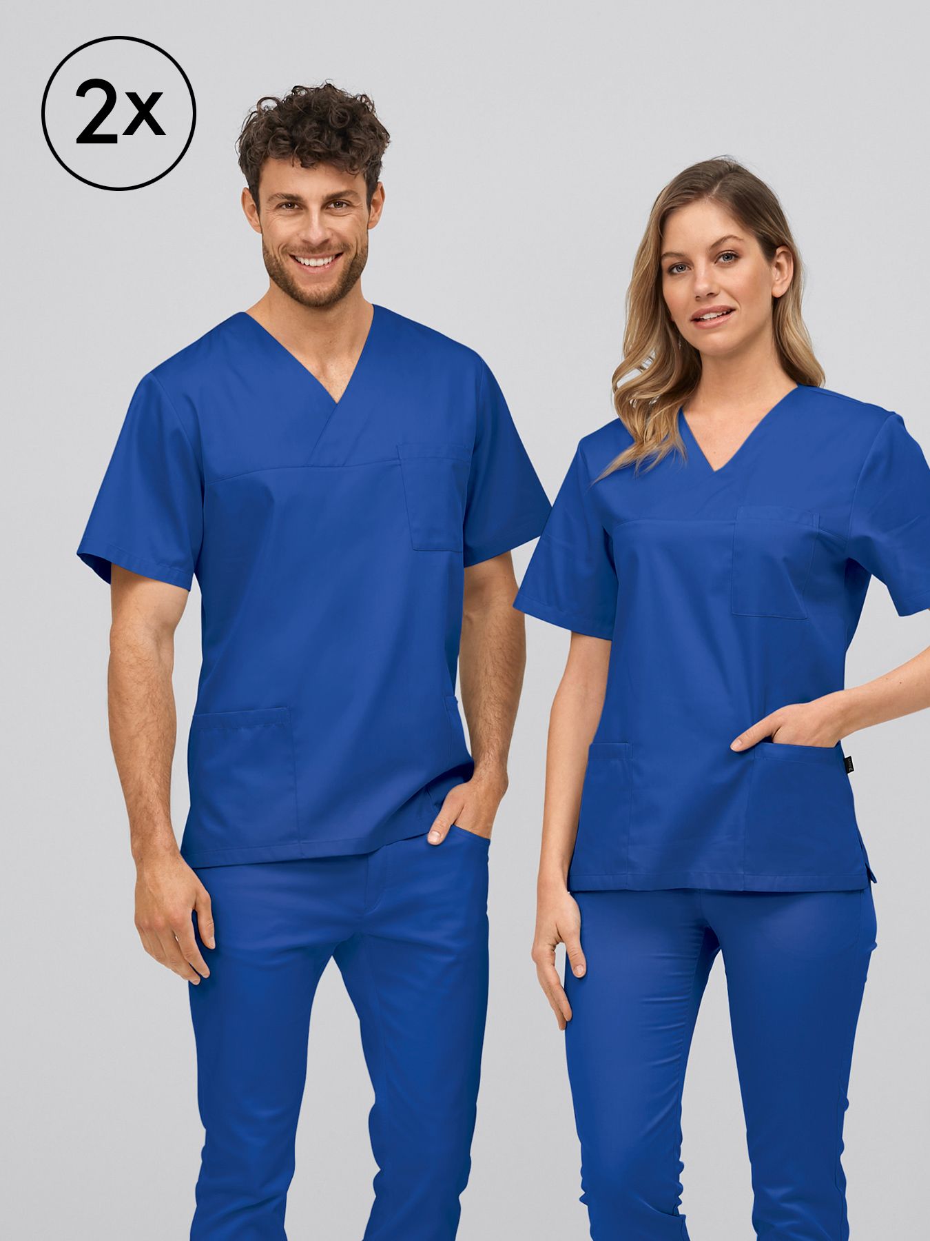 Bluzy operacyjna unisex PISA 2-pak
