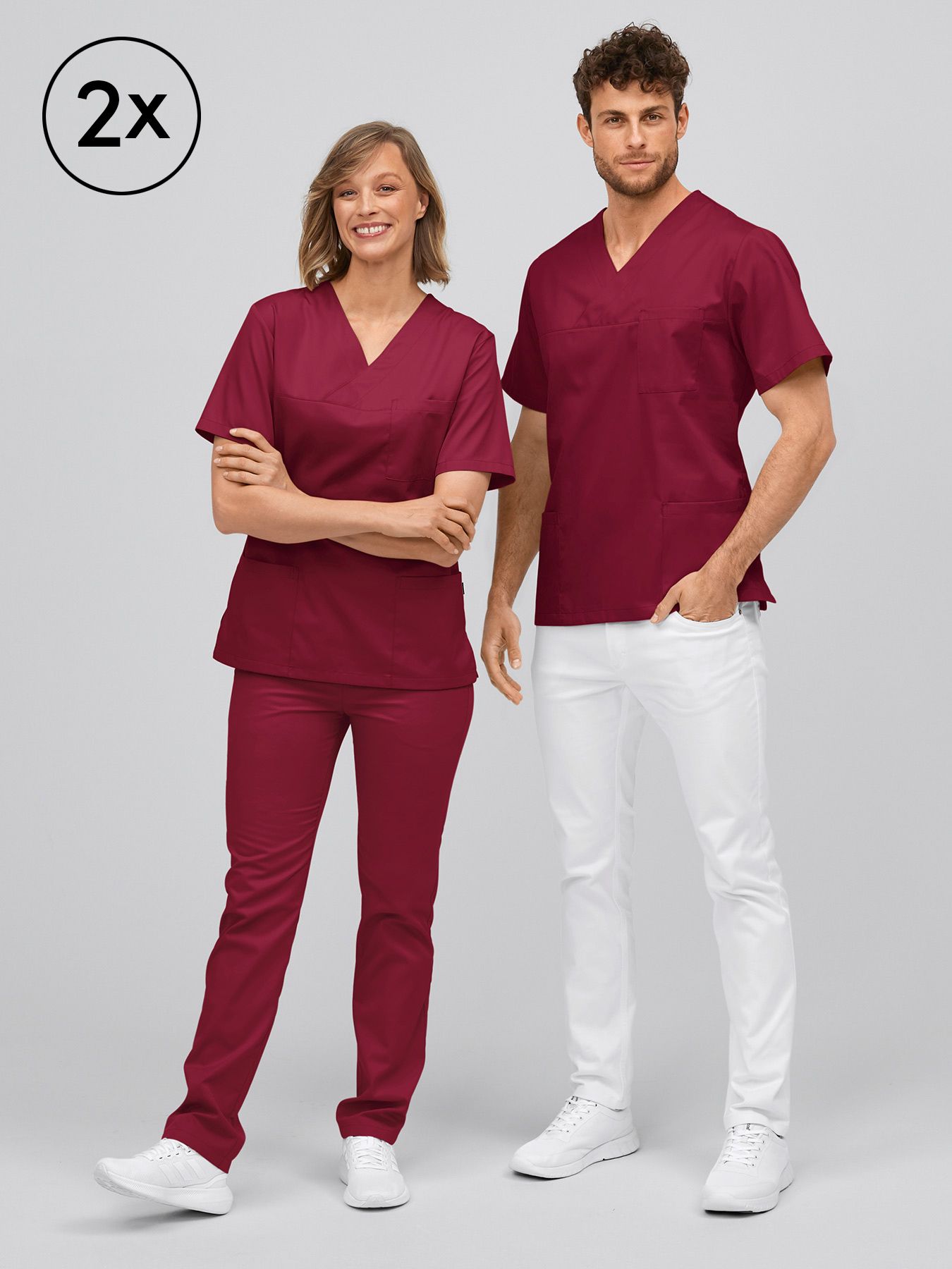 Bluzy operacyjna unisex PISA 2-pak