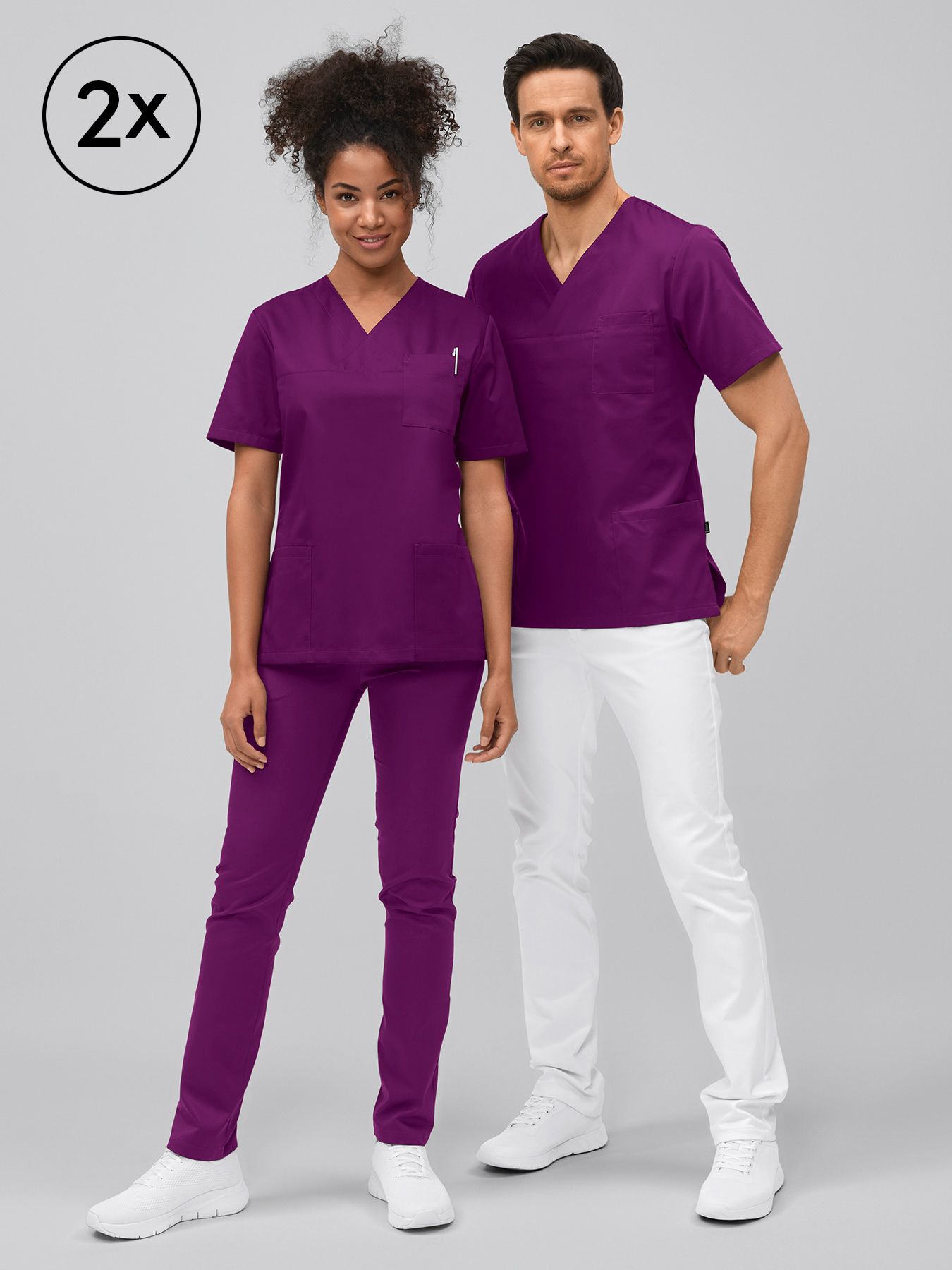 Bluzy operacyjna unisex PISA 2-pak