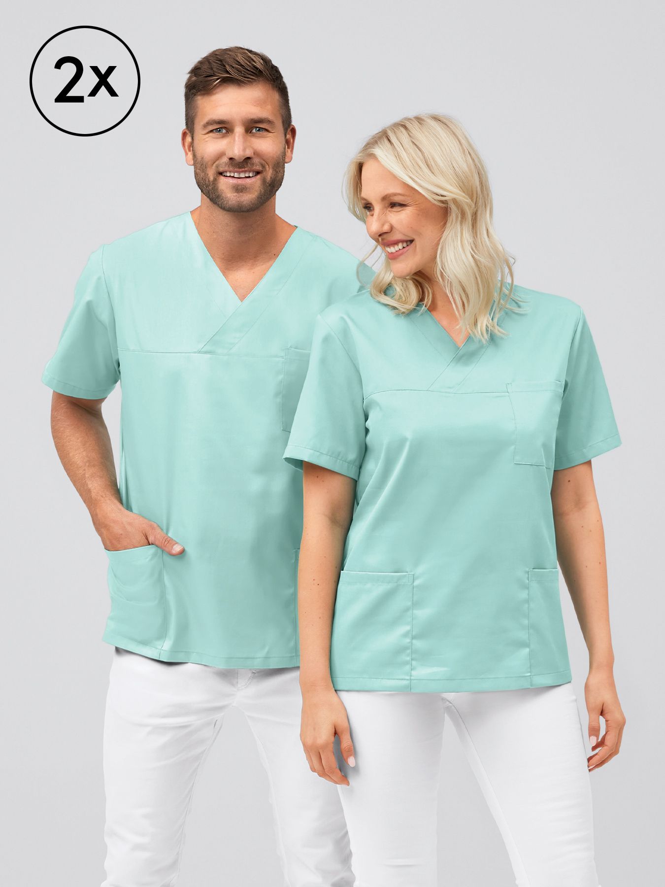 Bluzy operacyjna unisex PISA 2-pak