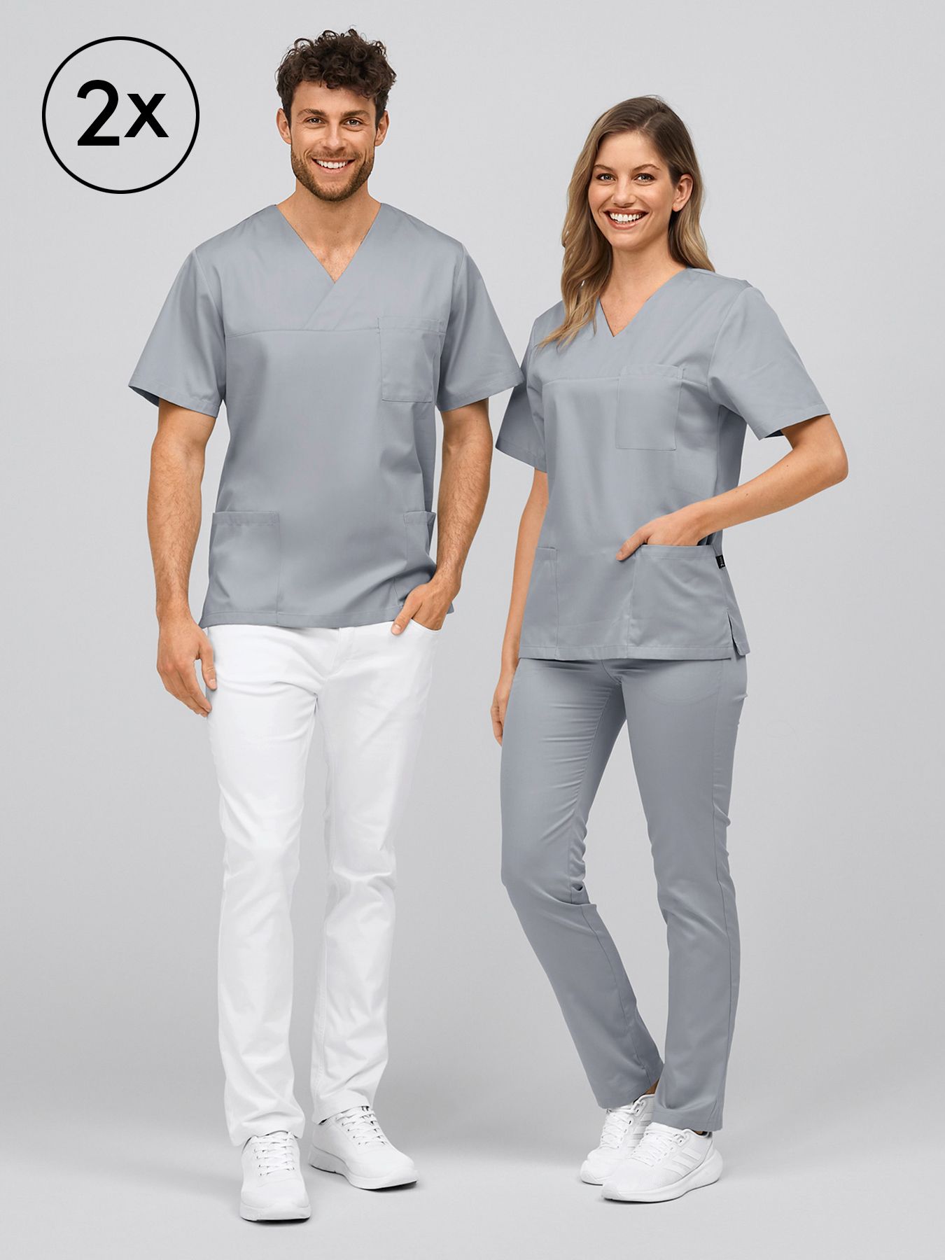 Bluzy operacyjna unisex PISA 2-pak