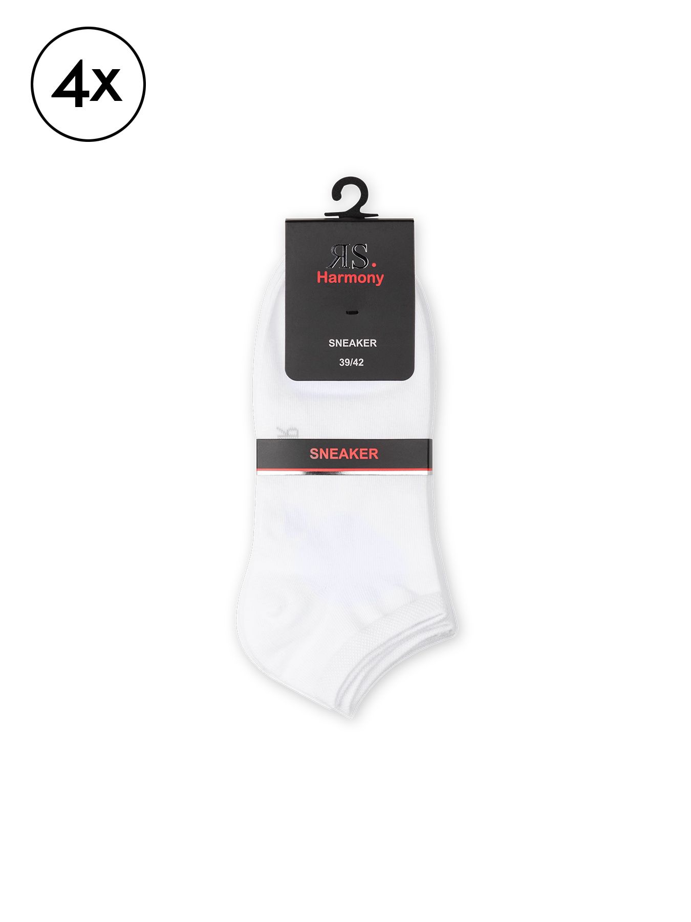 Skarpety do sneakersów w opakowaniu 4 szt.