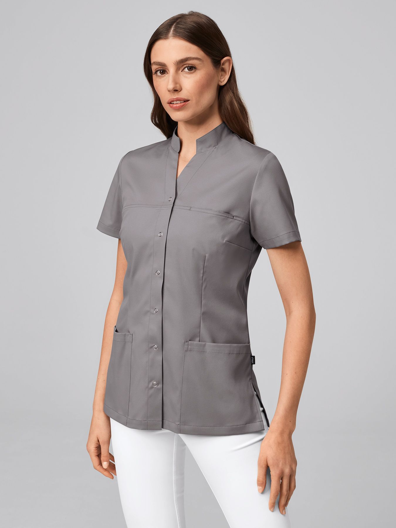 Damska bluza medyczna elastyczna VALLETTA Lyocell (TENCEL™)