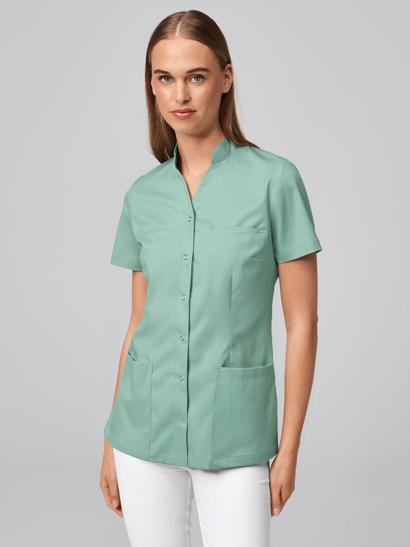Damska bluza medyczna elastyczna VALLETTA Lyocell (TENCEL™)