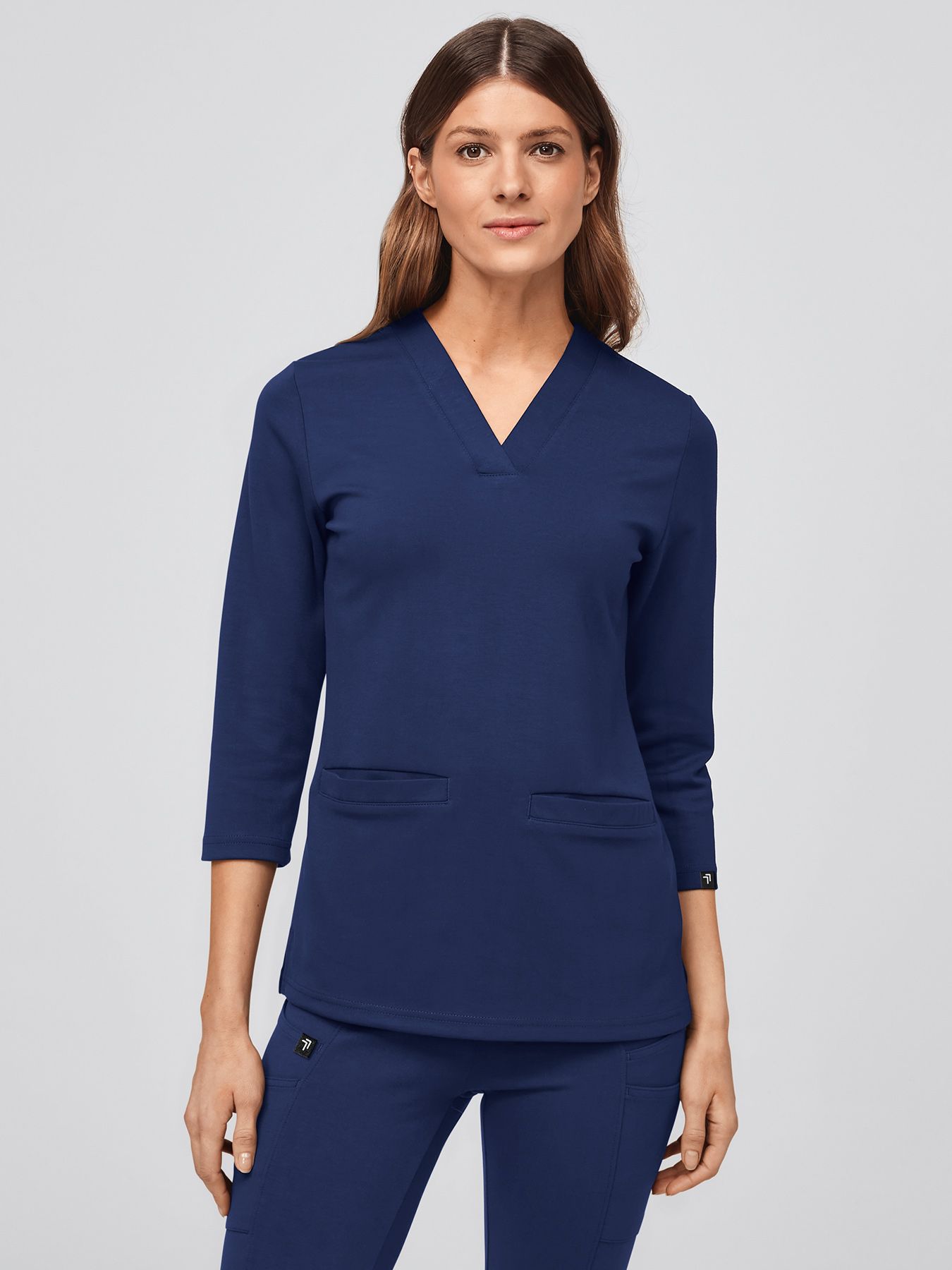 Bluza medyczna damska MARINA – DualSoft, rękaw 3/4