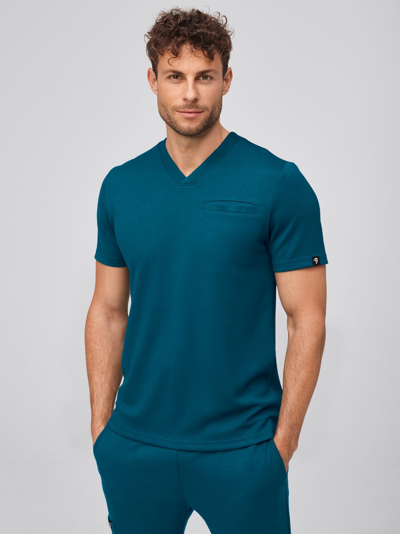 Bluza medyczna męska LENS - DualSoft